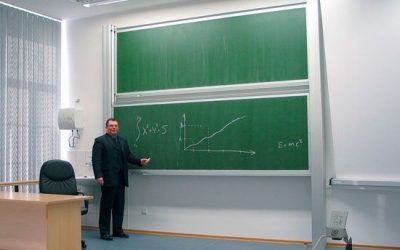Tablica akademicka Vittoria zielona ceramiczna w systemie niezależnym