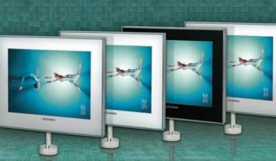 System telewizji za lustrem BATHROOM TWISTER