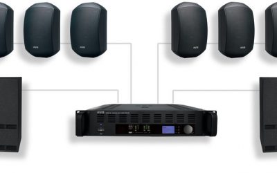 BARSET-BL Biamp Kompletny zestaw nagłośnieniowy