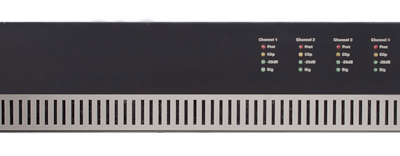 Czterokanałowy wzmacniacz mocy 4 X 240W 100V AUDAC CAP424