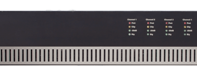 Czterokanałowy wzmacniacz mocy 4 X 480W 100V AUDAC CAP448
