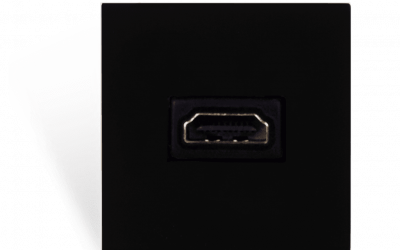 Panel przyłączeniowy HDMI 45X45 MM AUDAC CP45HDM/B