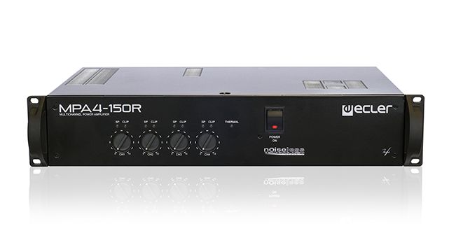 Ecler-MPA4-150R-profesional-multichannel-power-amplifier-front-lr