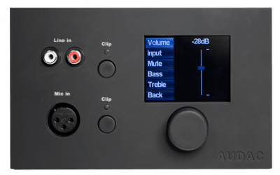 Panel ścienny all-in-one do MTX AUDAC MWX65/B