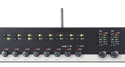 Dwustrefowy-10-kanałowy przedwzmacniacz stereo AUDAC PRE220