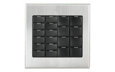 Crestron 2-Gang Faceplates and Metallic Faceplate Covers for CNX-B Designer Keypads B-G2-FP