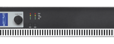 Dwukanałowy wzmacniacz mocy WaveDynamics™ 2 X 350W AUDAC SMA350
