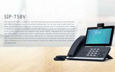 Wideo Telefon Yealink T58V