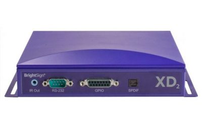 Player BrightSign XD1032 Networked Multi-Control Interactive
