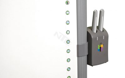 Zestaw 2 piórek interaktywnych Interwrite z ładowarką
