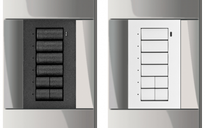 Crestron Cameo® Keypad, Vimar™ Mount C2N-CBV-P