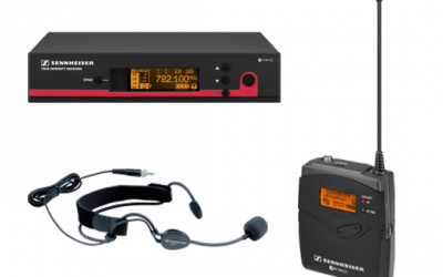 System z mikrofonem nagłownym Sennheiser EW 152 G3-C-EU (zakres 734-776 MHz)