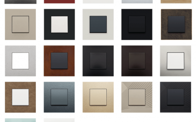 Crestron Pure Faceplates for CLWI & Niko Keypads FP-PURE