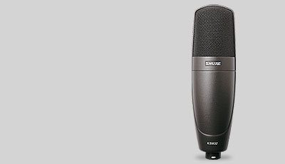 Shure KARDIOIDALNY MIKROFON POJEMNOŚCIOWY (CHARCOAL) KSM32/CG