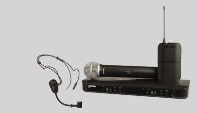 Shure ZESTAW BEZPRZEWODOWY PG Z MIKROFONEM RĘCZNYM PG58 ORAZ NAGŁOWNYM PG30