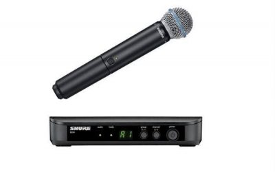 System bezprzewodowy z mikrofonem Shure BLX24E/B58