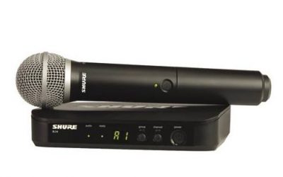 Shure BLX24E/PG58 System bezprzewodowy z mikrofonem do ręki
