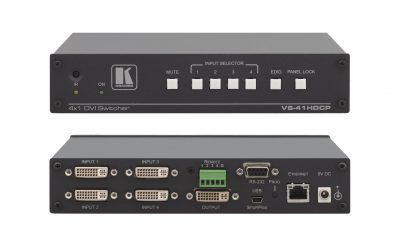 VS-41HDCP 4×1 DVI (HDCP) Switcher