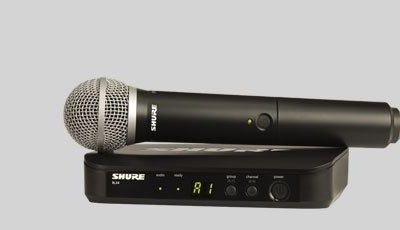 Shure WOKALOWY SYSTEM BEZPRZEWODOWY PG Z MIKROFONEM PG58