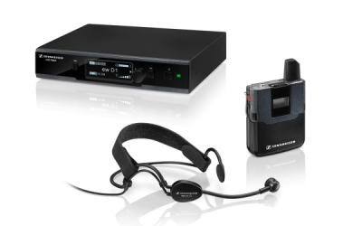 Bezprzewodowy zestaw evolution Sennheiser D1-ME3 Headmic